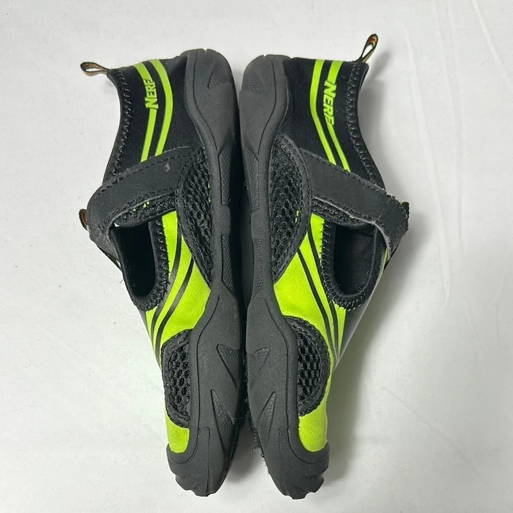 Nerf Green and Black Kids Water Adventure Shoes